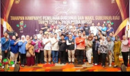 Dihadapan Media Massa, KPU Riau Serukan Paslon Kampanye Bersih