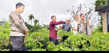 Kapolsek Pekanbaru Kota Ikuti Zoom Virtual Launching Penguatan Ketahanan Pangan Lestari