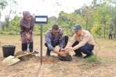 Wujud Nyata Peduli Lingkungan, GM PLN UID Riau & Kepri Lakukan Penananaman Pohon di Acara Pembukaan Jambore Karhutla 2025