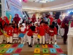 BGTK Riau Gencarkan GNN di Riau, Ratusan Siswa PAUD Ikut Numerasi Merah Putih di Mal Living World