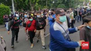 Demo Omnibus Law Hari Ini, Jakarta hingga Surabaya