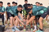 Polres Rohil Gelar Green Policing Running Club, Perkuat Sinergi Polri dan Komunitas Pelari