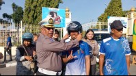Dirlantas Polda Riau Gelar Kampanye Keselamatan Berlalu Lintas dan Green Policing di Area CFD Pekanbaru