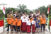 Jembatan Merah Putih Presisi di Kampar, Membuka Jalur Anak Desa Menggapai Cita-cita