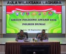 Kapolres Dumai Terima Kunjungan Tim Penilai Green Policing Award 2025