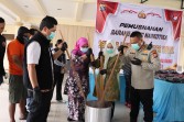 Polres Rohil Musnahkan Barang Bukti Sabu Sabu Seberat 79,98 Kg