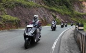 Nikmati Teknologi New Honda PCX160 Roadsync, Jurnalist dan Vlogger Riau Explore Wisata Bersama