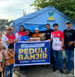 Brotherhood FC Salurkan Bantuan untuk Korban Banjir Rumbai