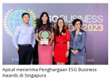 Apical menerima Penghargaan ESG Business Awards di Singapura