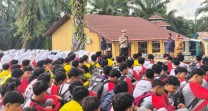 Police Goes To School, Kasat Lantas Polres Inhil Bekali Ratusan Pelajar Tentang Keselamatan Berkendara