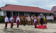 Police Goes To School, Satlantas Polres Inhil Gelar Dikmas Lantas di SDN 035 Tembilahan