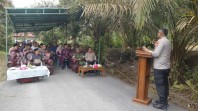 Kapolres Kampar Gelar Doa Bersama Masyarakat Menjelang Pembangunan Jembatan Dusun Pulau Jambu
