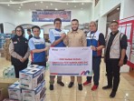 Direksi Pertamina Drilling Salurkan Bantuan Kepada Walikota Padang dan Dapur Umum di Lubuk Minturun Sumatra Barat