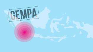 Gempa M 4,9 Terjadi di Tegalbuleud Sukabumi, Berpusat di Laut