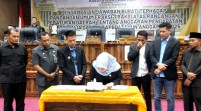 Rapat Paripurna Jawaban Bupati Rohil Atas Pandangan Umum Fraksi fraksi DPRD Rohil terkait Ranperda APBD 2025
