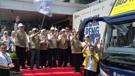 Berangkatkan 1.496 Peserta, KESDM Bersama PLN dan BUMN Energi Fasilitasi Mudik Gratis ke 20 Rute Tujuan