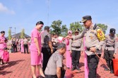 Polres Rohil Gelar Upacara Laporan Kenaikan Pangkat 83 Personel Periode 1 Januari 2026