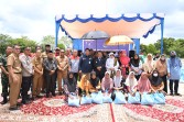 Bupati Rohil Buka Kegiatan Pasar Murah PT. PHR di Kecamatan Bangko