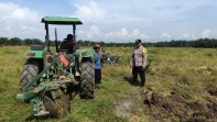 Polsek Kandis Siapkan 15 Hektar Lahan Jagung Sebagai Penguatan Ketahanan Pangan