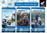 Capella Honda Hadirkan Program Penawaran Menarik untuk Motor Listrik Honda: Harga Terjangkau, Teknologi Ramah Lingkungan