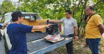 Polres Kampar Gagalkan Perdagangan Satwa Dilindungi, Owa Siamang