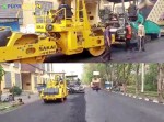 UPT Jalan Jembatan Wilayah 1 PUPRPKPP Riau Lakukan Overlay Jalan Setia Maharaja Sepanjang 150 Meter