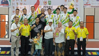 Juara Umum di Cabor Sepak Takraw Porwil Sumatera XI, PB PSTI Incar Atlet Muda Riau