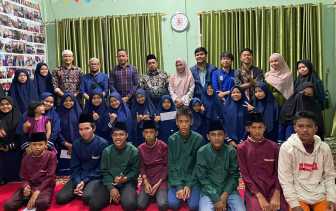 Milenial PAN Riau Buka Puasa Bersama dengan Anak Panti Asuhan Putri Annisa