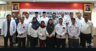 Sambangi KPUD Riau, DPW Partai Perindo Riau Bahas Tahapan Pemilu