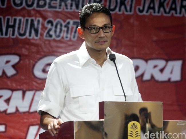 Sandiaga Harap Koalisi PDIP-Gerindra Reuni di 2019
