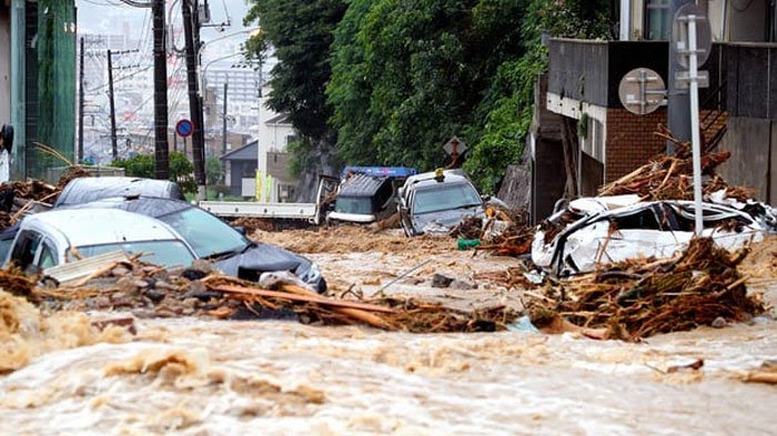 78 Orang Tewas dalam Bencana Longsor dan Banjir di Jepang