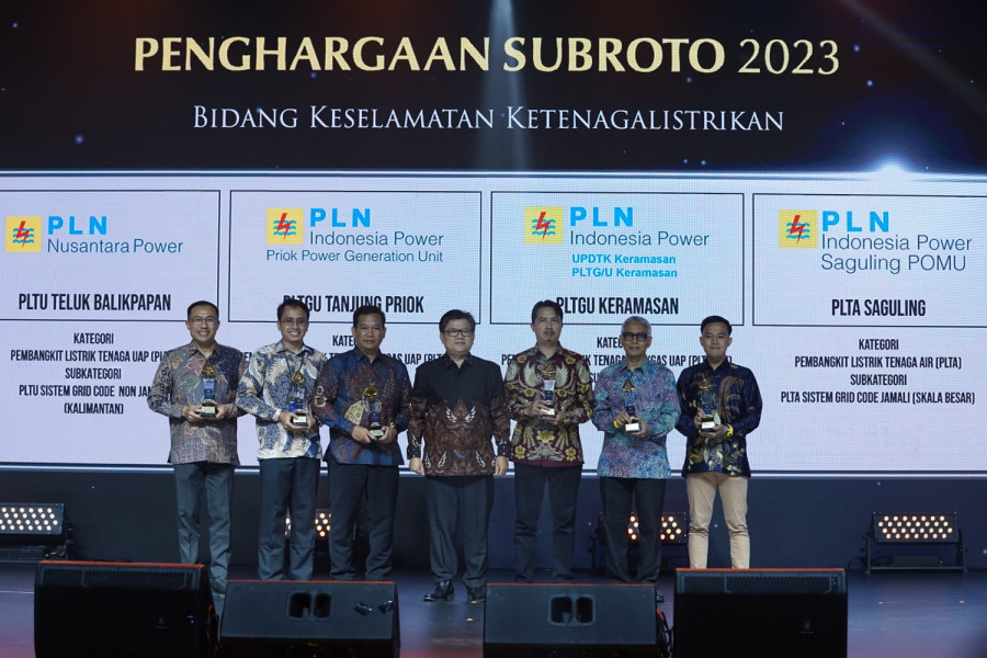 PLN Raih 8 Penghargaan Subroto Award 2023 dari Kementerian ESDM