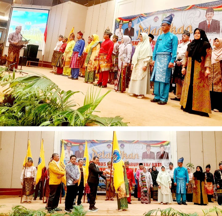 Gubri dan Rektor UNP Hadiri Pelantikan Pengurus DPD Iluni UNP Se-Riau