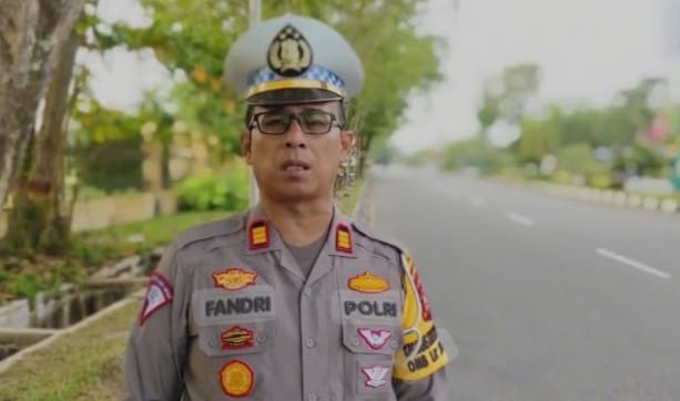 Cooling System, Satlantas Polres Siak Sosialisasi di Jalur Lintas Perawang Buton