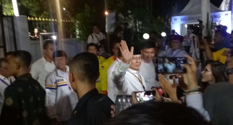 AHY, Neno, hingga Rhoma Irama Hadiri Pengundian Nomor Urut di KPU