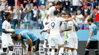 Gasak Uruguay, Prancis Pastikan Tempat di Semifinal