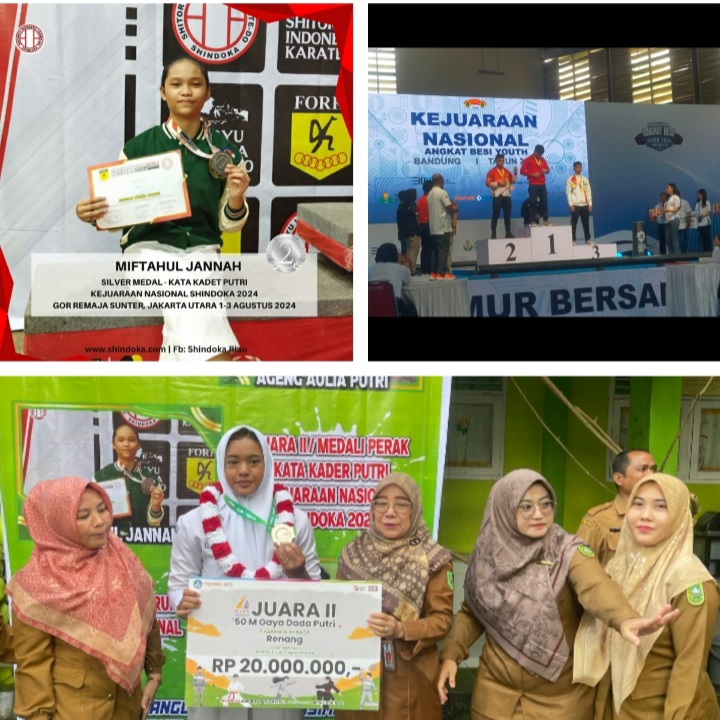 Tiga Siswa SMAN 9 Pekanbaru Raih Prestasi Tingkat Nasional, Kepsek: Kado HUT Riau ke-67 dan HUT RI ke-79