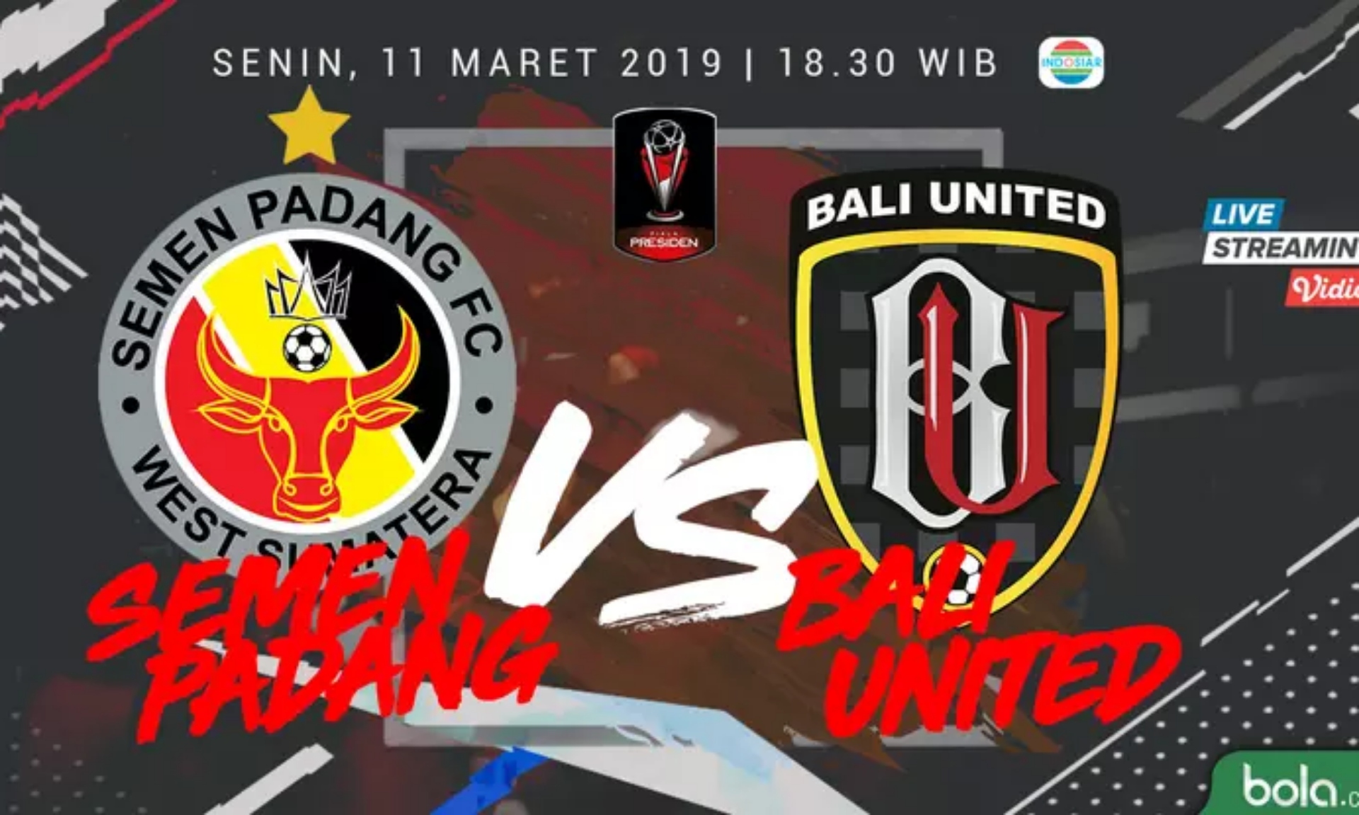 Piala Presiden 2019: Bali United Bungkam Semen Padang