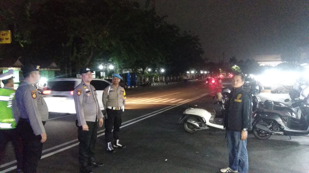 Polsek Pekanbaru Kota Antisipasi Balapan Liar di Ruas Jalan Protokol, Termasuk Tugu Keris