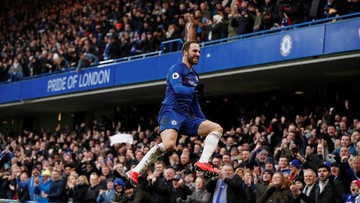 Higuain Dua Gol, Chelsea Menang 5-0 Atas Huddersfield