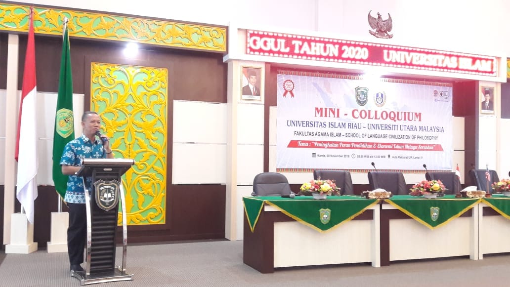 Dari Mini Colloquium FAI UIR, Sistem Pendidikan Warisan Penjajah tak Mampu Kembalikan Kegemilangan Melayu Islam