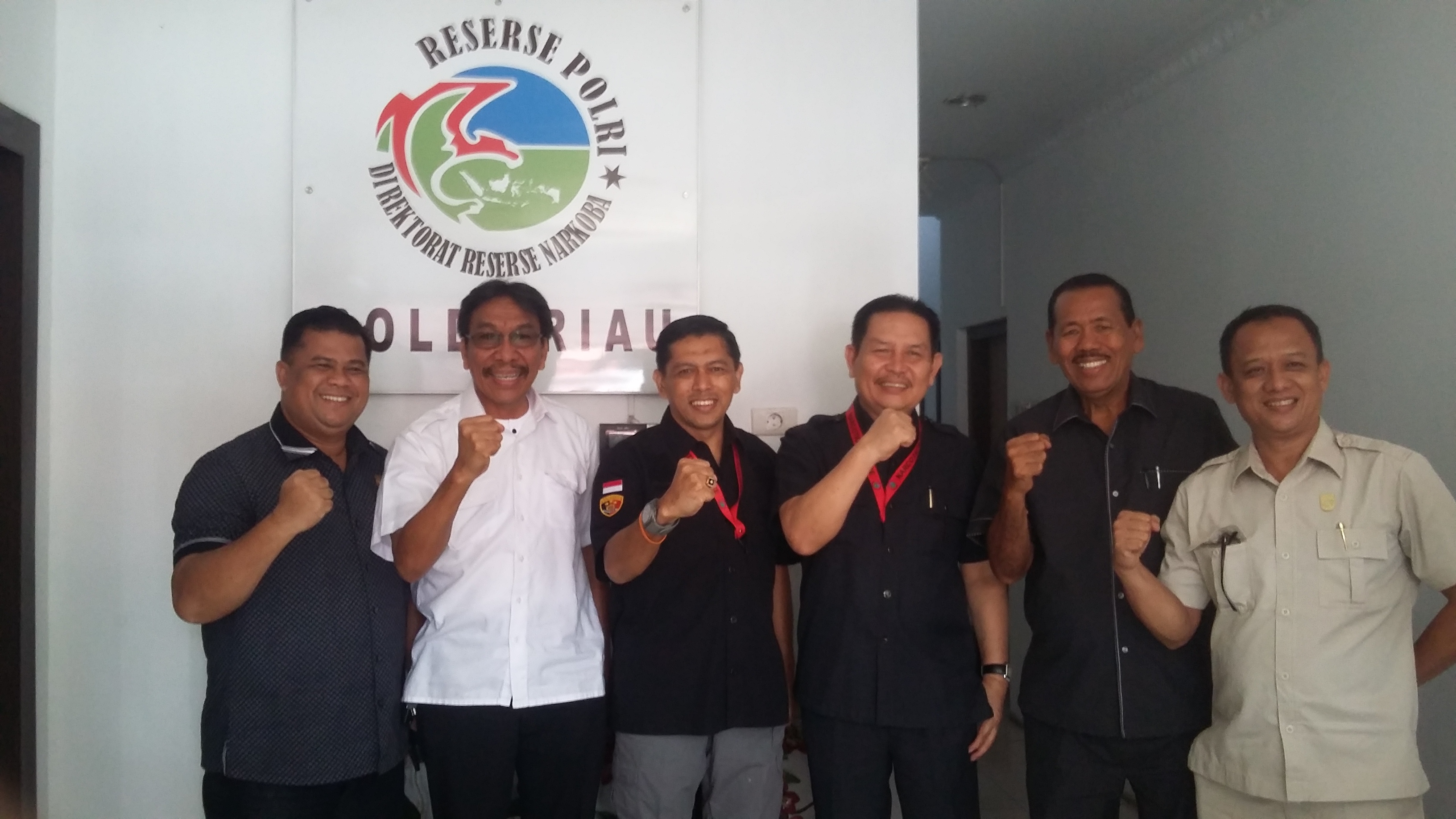 Komisi I DPRD Pekanbaru Datangi Dirnarkoba Polda Riau