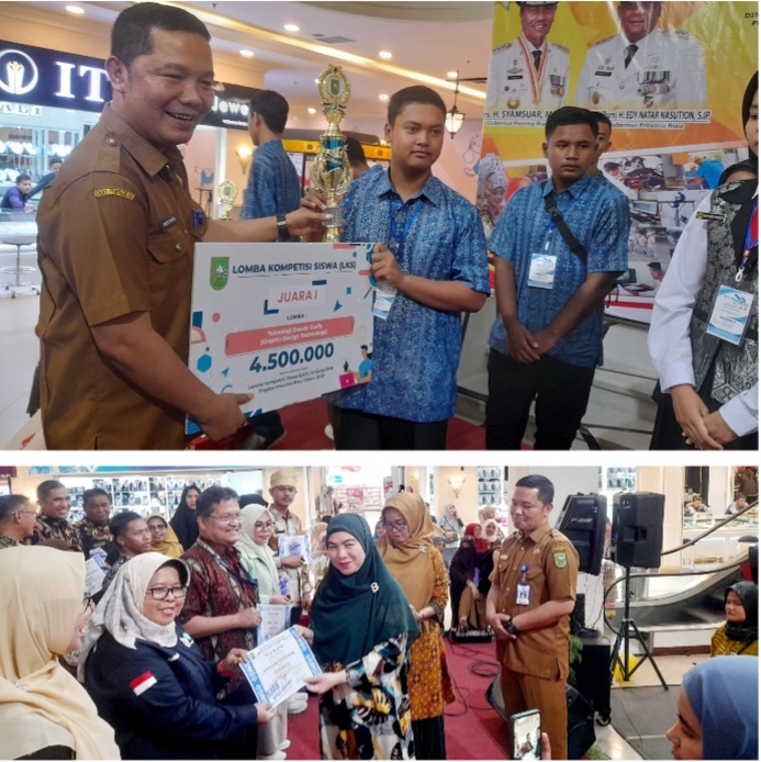 Semarak SMK Riau 2023 Ditutup dengan Diumumkan Pemenang LKS dan Pemenang Stand Expo