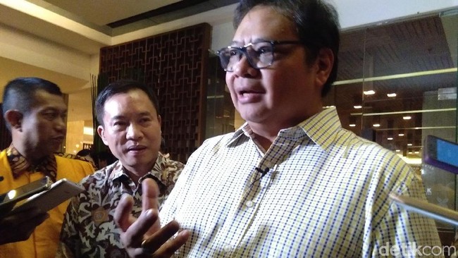 Airlangga: Sudah Disepakati Kursi Ketua MPR untuk Golkar