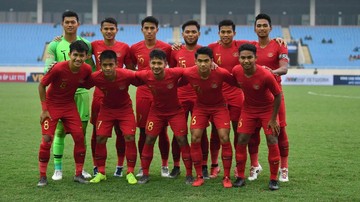 Hasil CFA Tournament: Indonesia U-23 Dikalahkan China 0-2