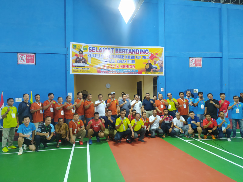 Even Kajari Cup 2024, Kejari Rohil Gandeng PBSI Lahirkan Atlit Bulu Tangkis Berprestasi
