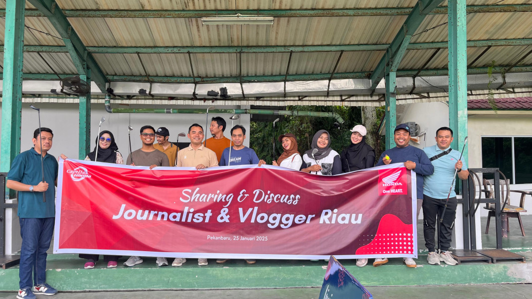 Eratkan Silahturahmi,Capella Honda Ajak Jurnalis dan Vlogger Main Golf