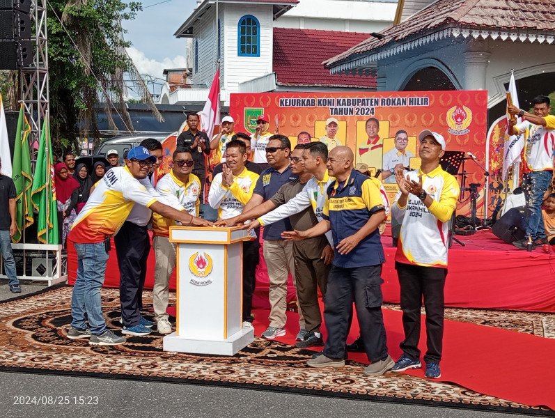 KONI Rohil Gelar Kejurkab tahun 2024, Ini Harapan Bupati Rohil Afrizal Sintong