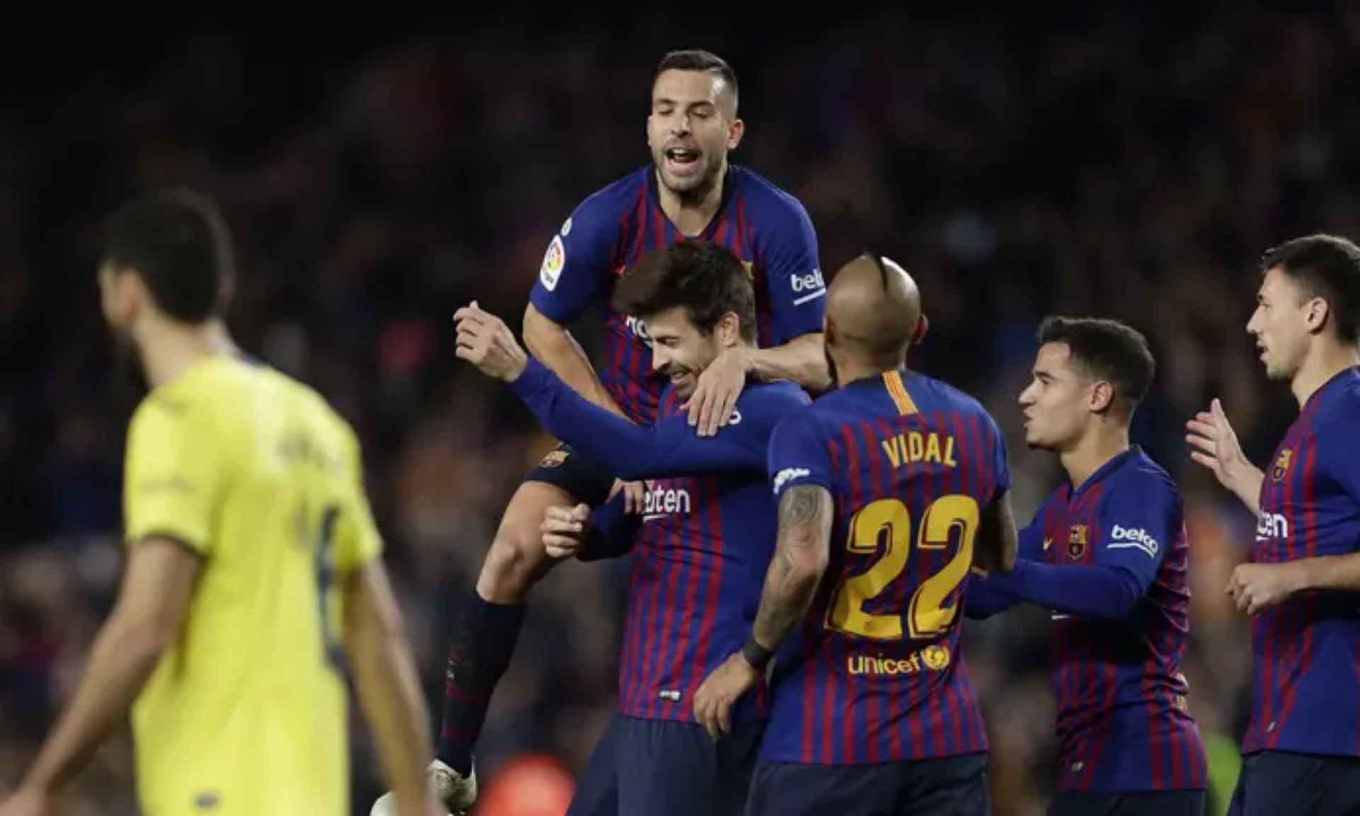 Kalahkan Villarreal, Barcelona Kembali ke Puncak Klasemen