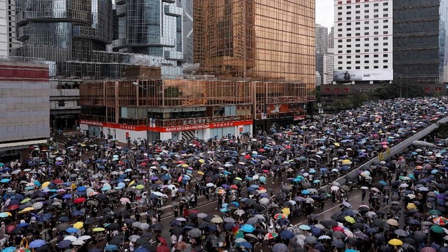 China Dukung Hong Kong Tunda Pembahasan RUU Ekstradisi